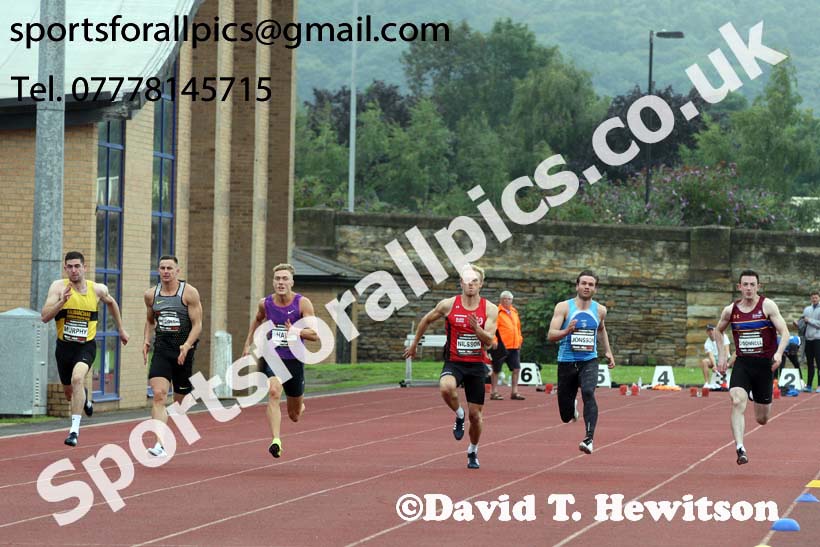 Mens decathlon 100 metres, EAP International Cominted Events, Hexham. Photo: David T. Hewitson/Sports for All Pics